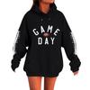 Hettegensere for kvinner Oversized gensere Langermet Uformell genser Hettegenser Topper