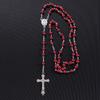 6mm Solid Colored Rosary Beads Catholic Necklace Rosary Beads Women Necklace  for Teenage Girl