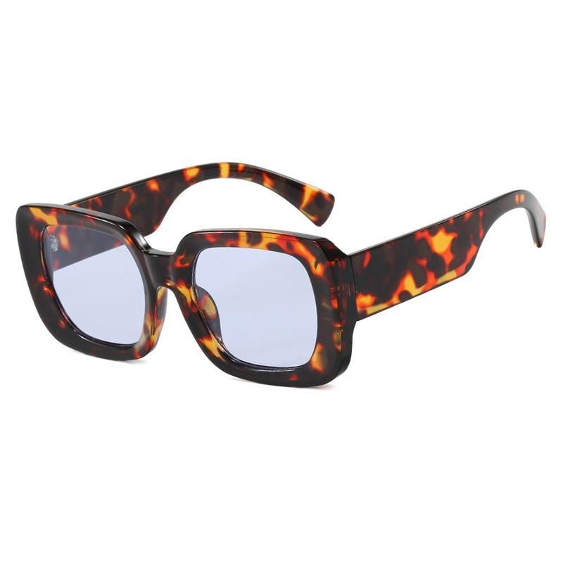 Luxury Designer Women's Vintage Square Sunglasses Retro Rectangle Sun Glasses Simple Fashion Brand New Shadow Female Eyeglasses