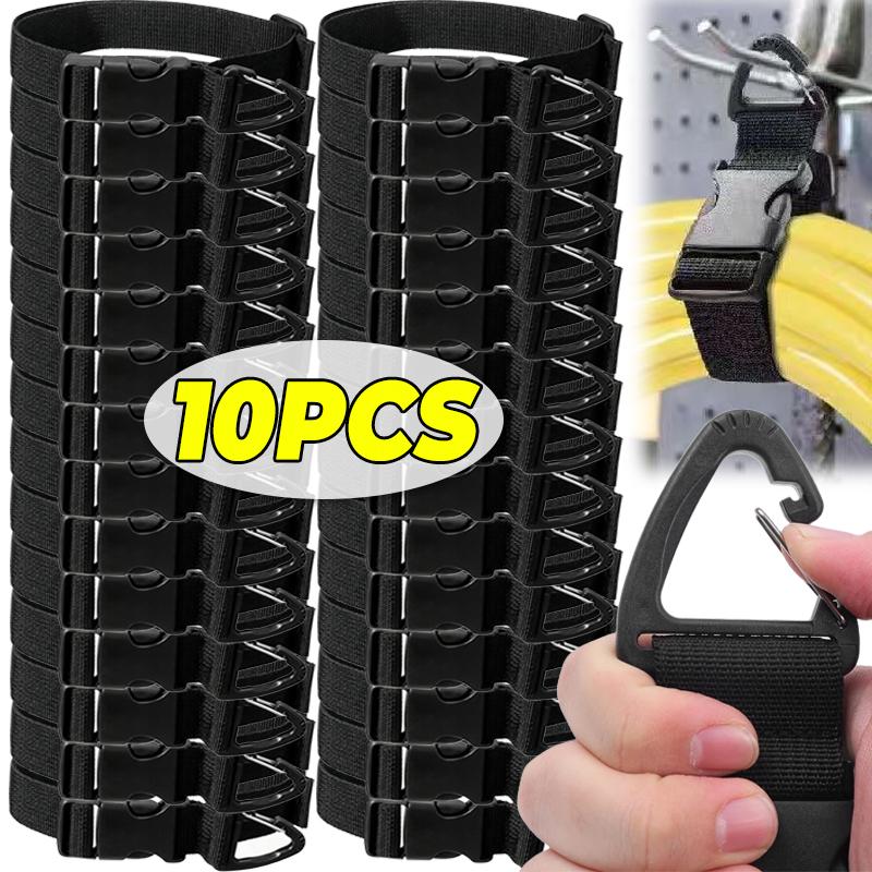 Adjustable Fastening Loop Strap Cable Ties Buckle Self Locking Zip Tie Fastener Reusable Heavy Duty Outdoor Wiring Storage Strap