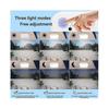 Rechargeable Motion Sensor Ceiling Light with Remote - Wireless Ceiling Lights Battery Operated Closet Light,3 Colors