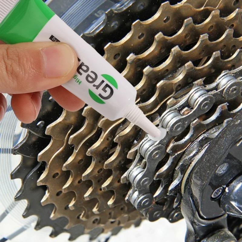 10/12pc Universal Waterproof Food Grade Lubricant Gear Tube Bearing Sealant Tire Valve Grease O-ring Spark Plug Silicone Grease Tools