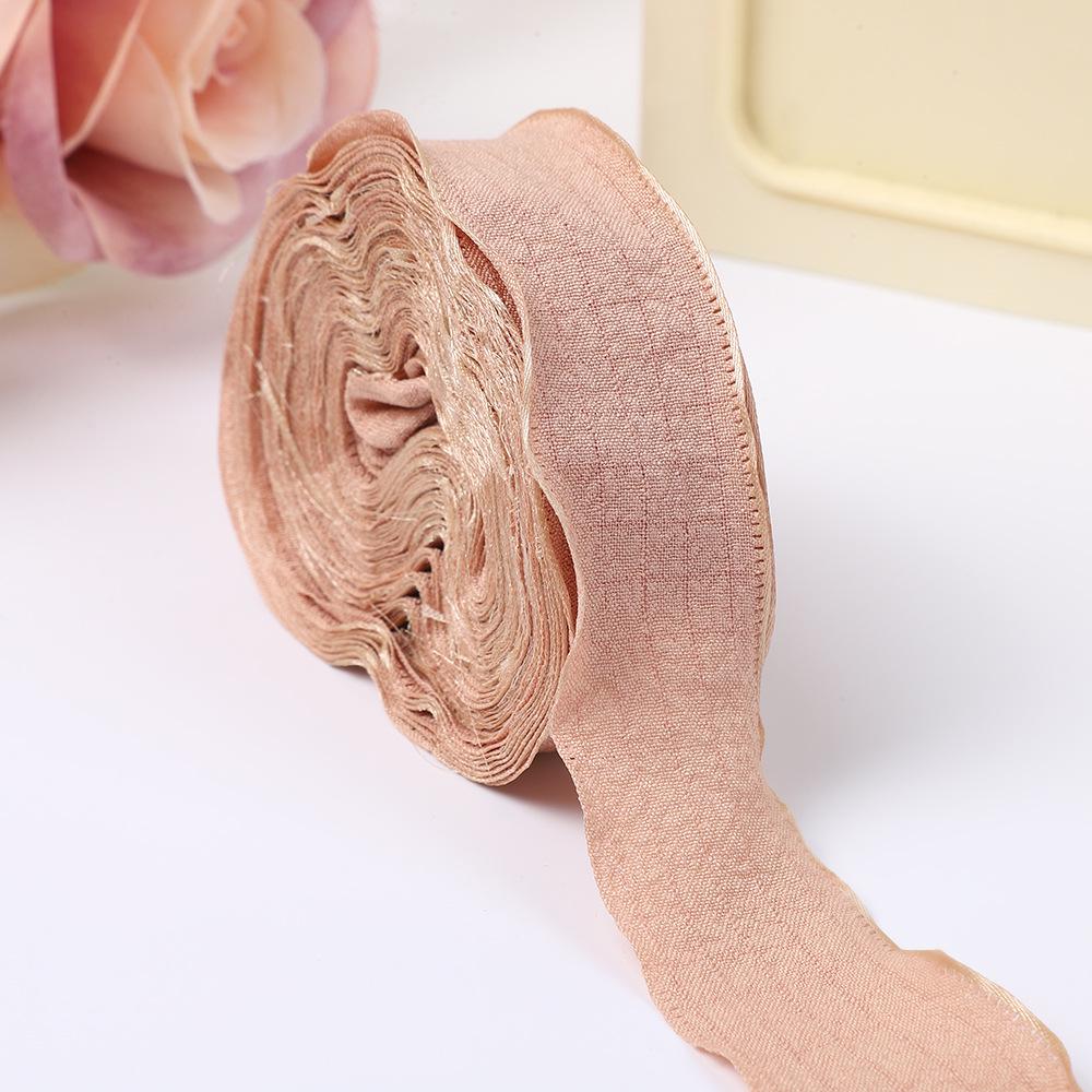 2.5cm Pleated Christmas Ribbon for Floral Arrangements & DIY Bouquets