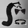 New! High Quality For Props Cat Fox Plush Tails Role Play Halloween Partyaccessories Anime Animal Tail Cosplay Costumes