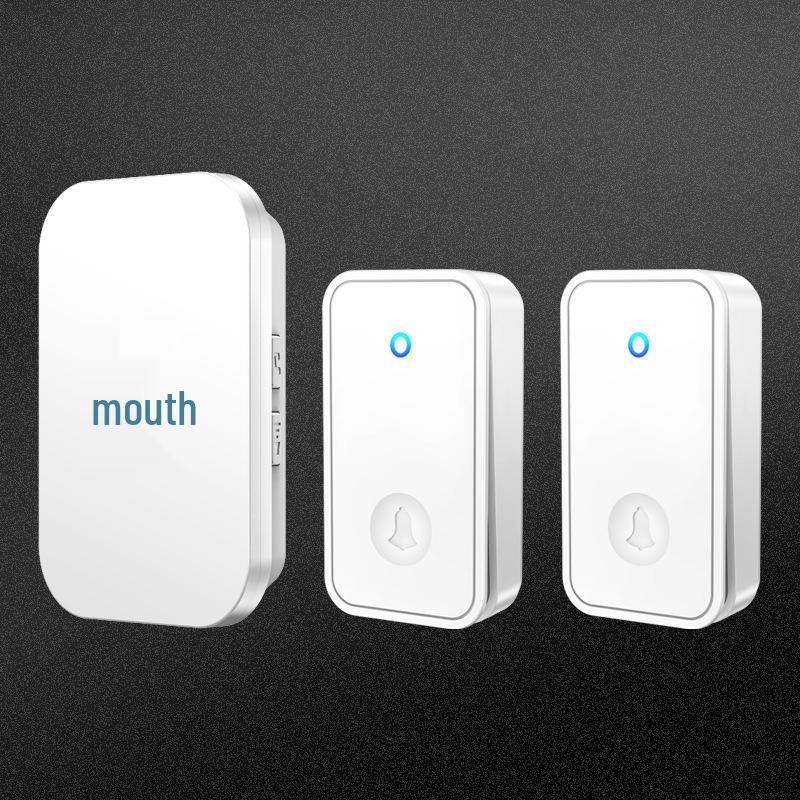 Battery-Free Wireless Doorbell with Long Range & Elderly Call Button