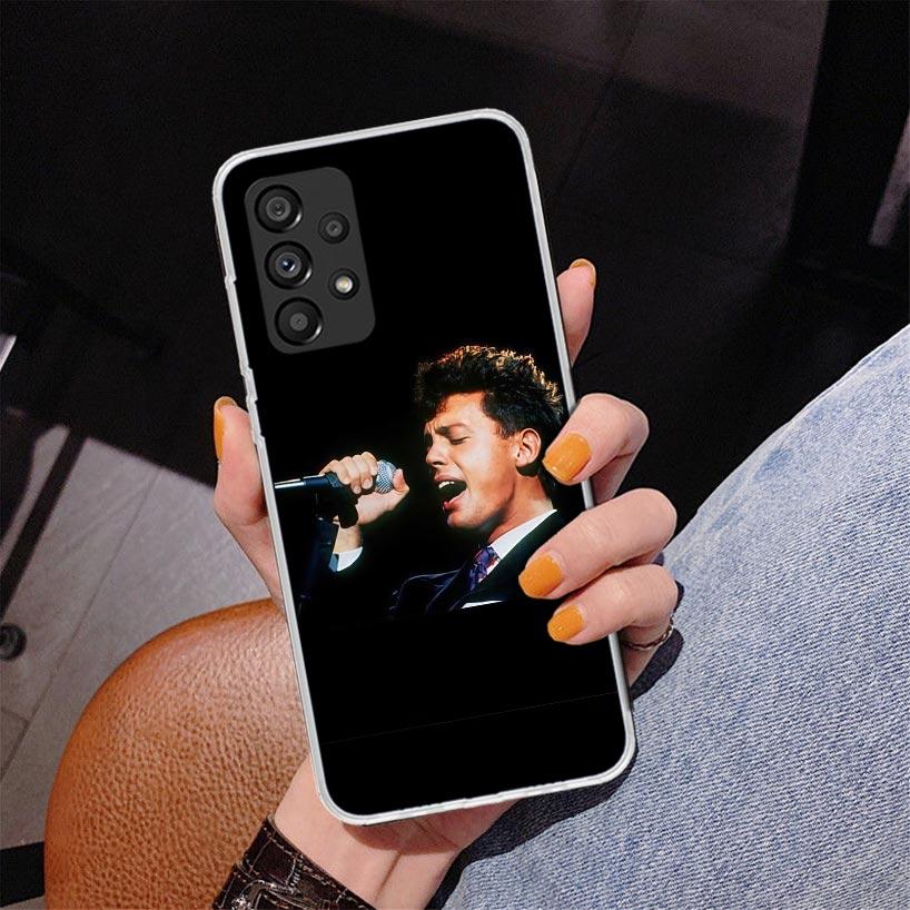 L-Luis M-Miguel Singer Phone Case For Samsung Galaxy A52 A32 A22 A12 A51 A31 A50S A30S A20S A10S Note 20 Ultra 10 Plus S10 A72 A