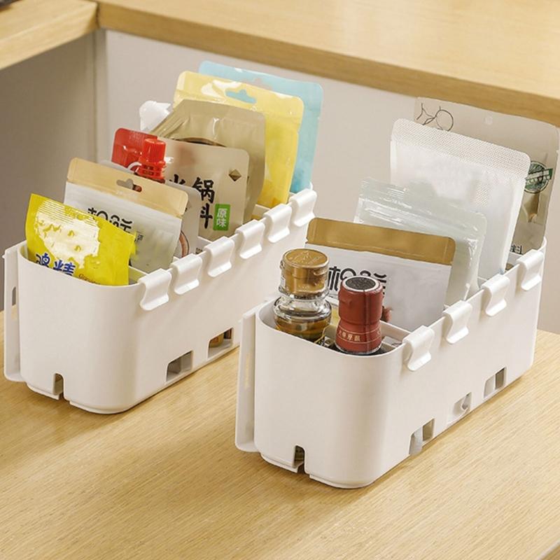 Multipurpose Bed Storage Basket Home Accessory for Books and Magazines in Bedrooms or Offices Supplies Organization