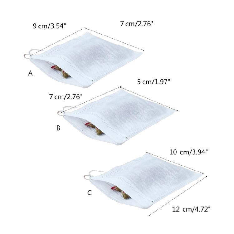 Drawstring Bag Disposable Mesh Bag Medicinal Liquor Coffee Filter Bag Tea Bag