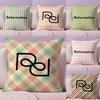 Reformation Brand Fashion Pillow Case Pillow Case Plush Fabric Soft Double Sided Print Home Sofa High Quality Cushion