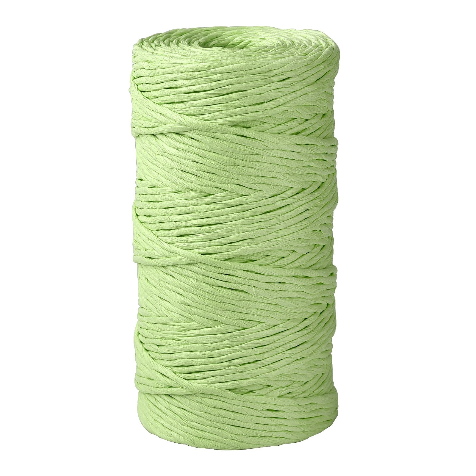 

100 ярдов натуральная бумажная соломенная пряжа для ручной вязки крючком соломенная бумажная пряжа DIY летняя шляпа от солнца пляжная сумка ремесло ручной работы