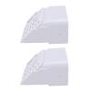 Gutter Downspout Connector Downspout Outlet Filter Guard for 3X4 Inch A Type Gutter White