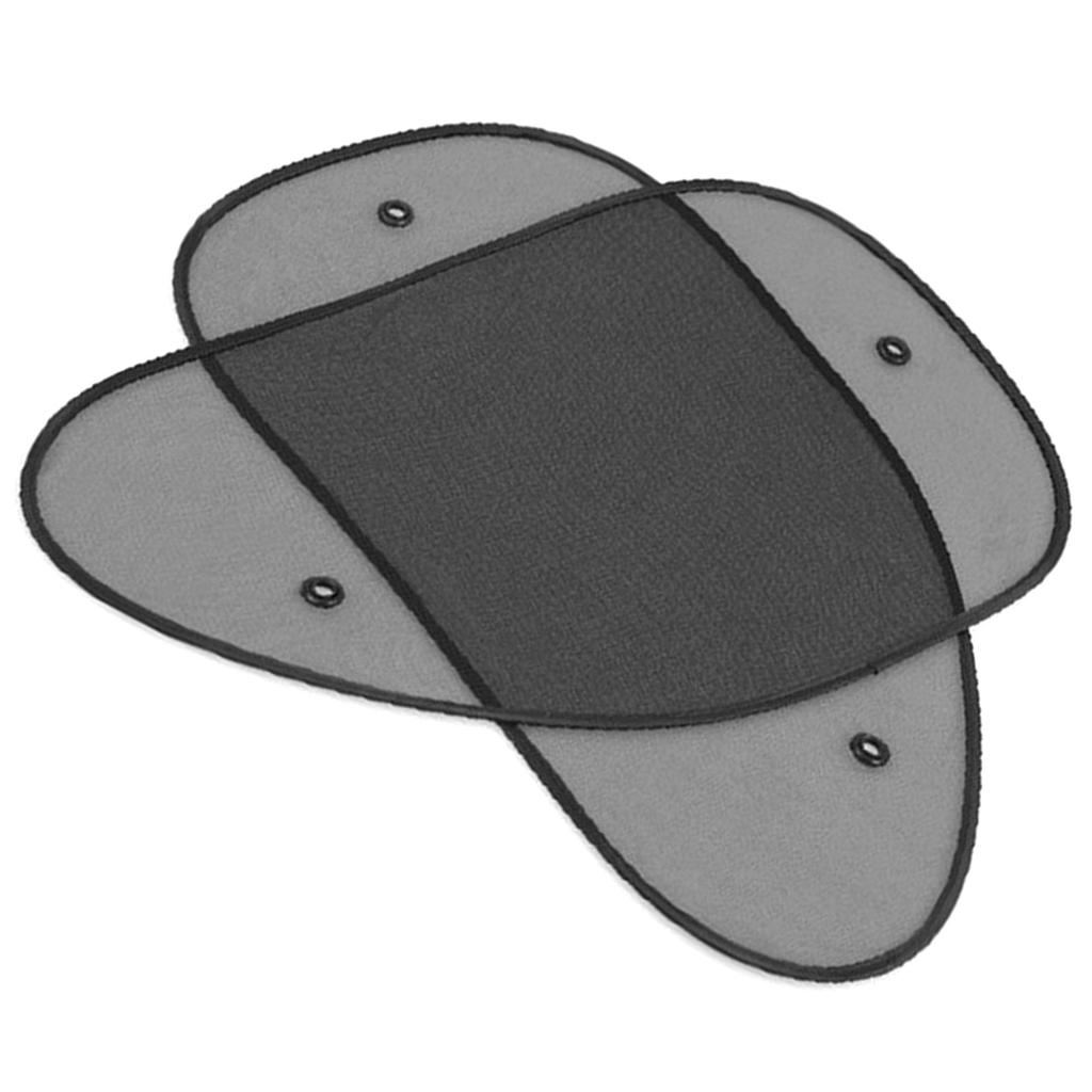 1 Pair Car Side Window Sunshade Sun Keep Interior Cool Blocking Breathable Car Side Window Screen Cover