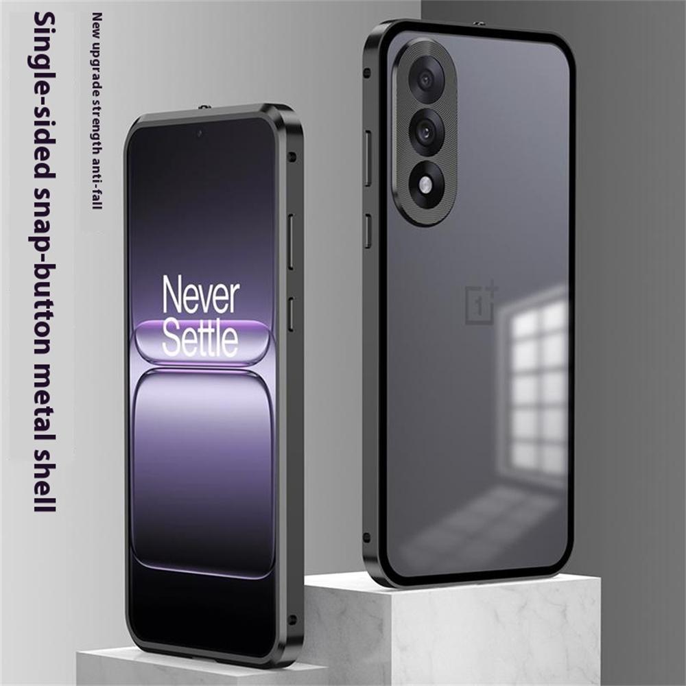 Pro OnePlus Nord 5 5G/Ace 5 Ultra 5G Matný kryt Hliníková slitina+PC Kryt na telefon Pop-Up Zacvakávací zámek