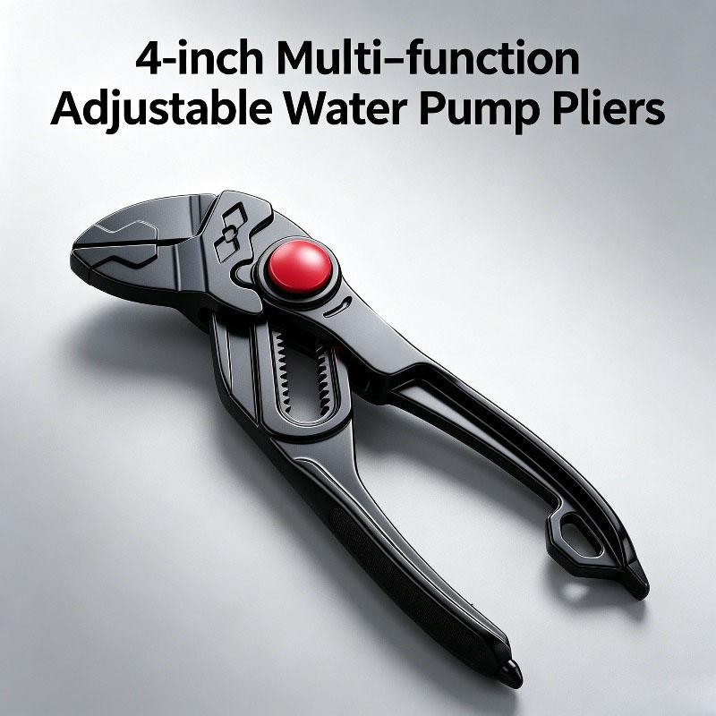 Universal Adjustable Portable Mini Water Pump Pliers New Thickened High Carbon Steel 4 Inch Small Multifunctional Plumbing Plier