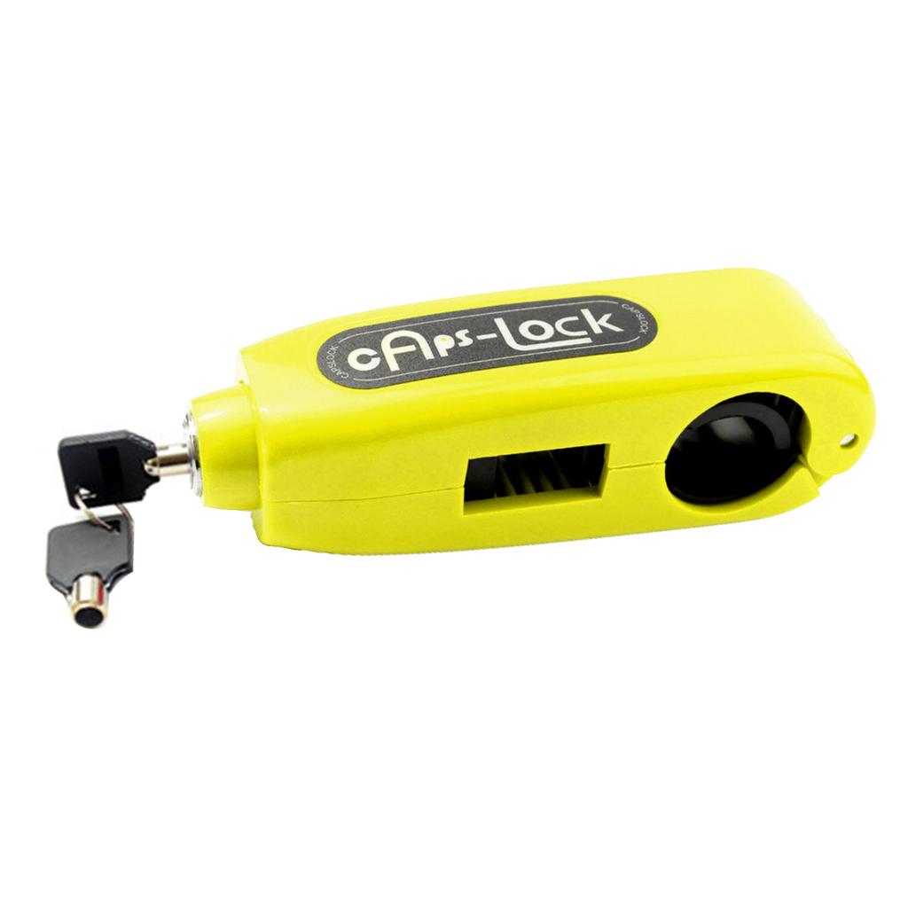 Motorcycles Handlebar Lock Grips Heavy Duty Anti-Theft Locking Device for Handlebar & Throttle L for Scooter ATV