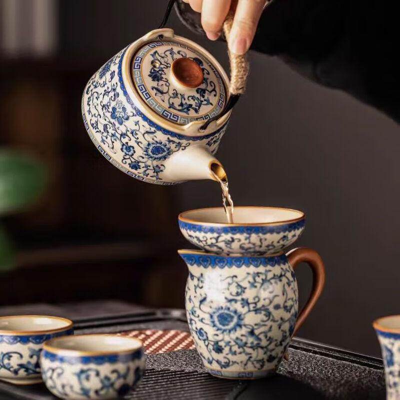 TLAKEHO Ceramic Gongfu Tea Set