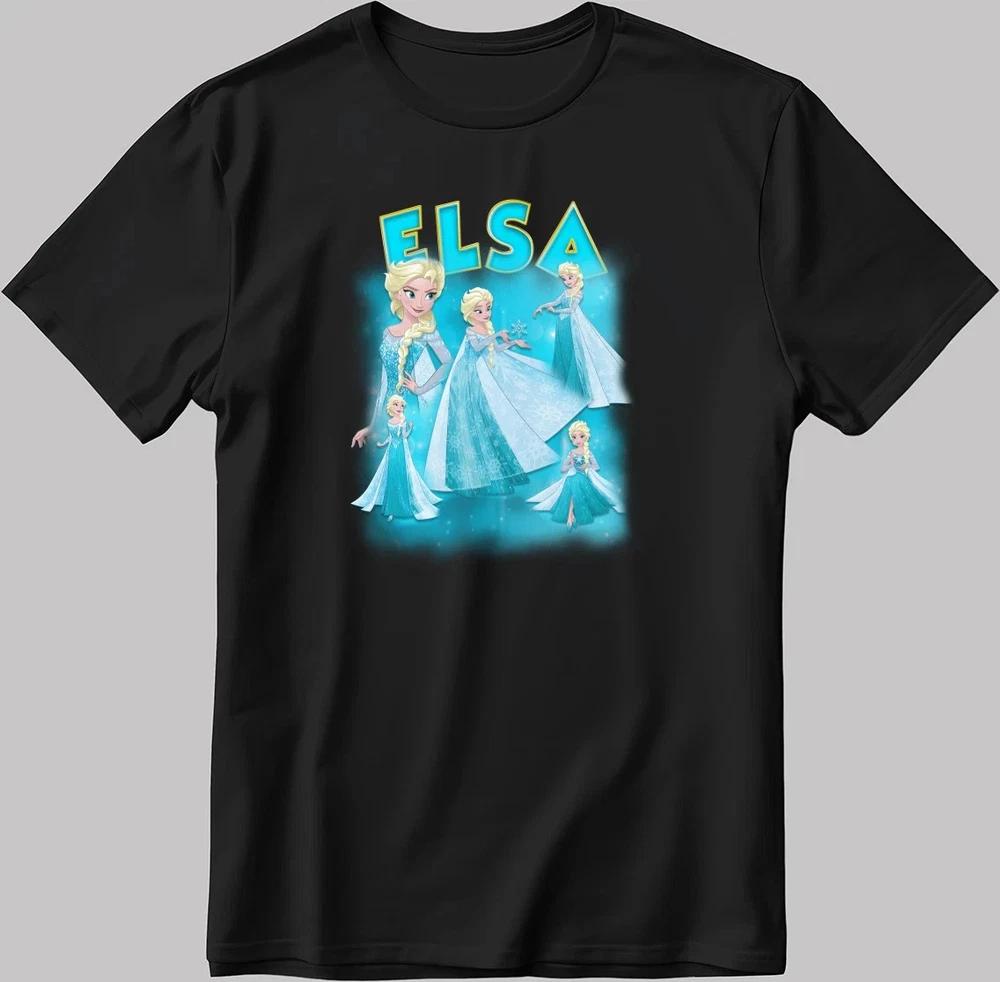 Cute Elsa Magic Kingdom Posing TShirt Size S4xl S