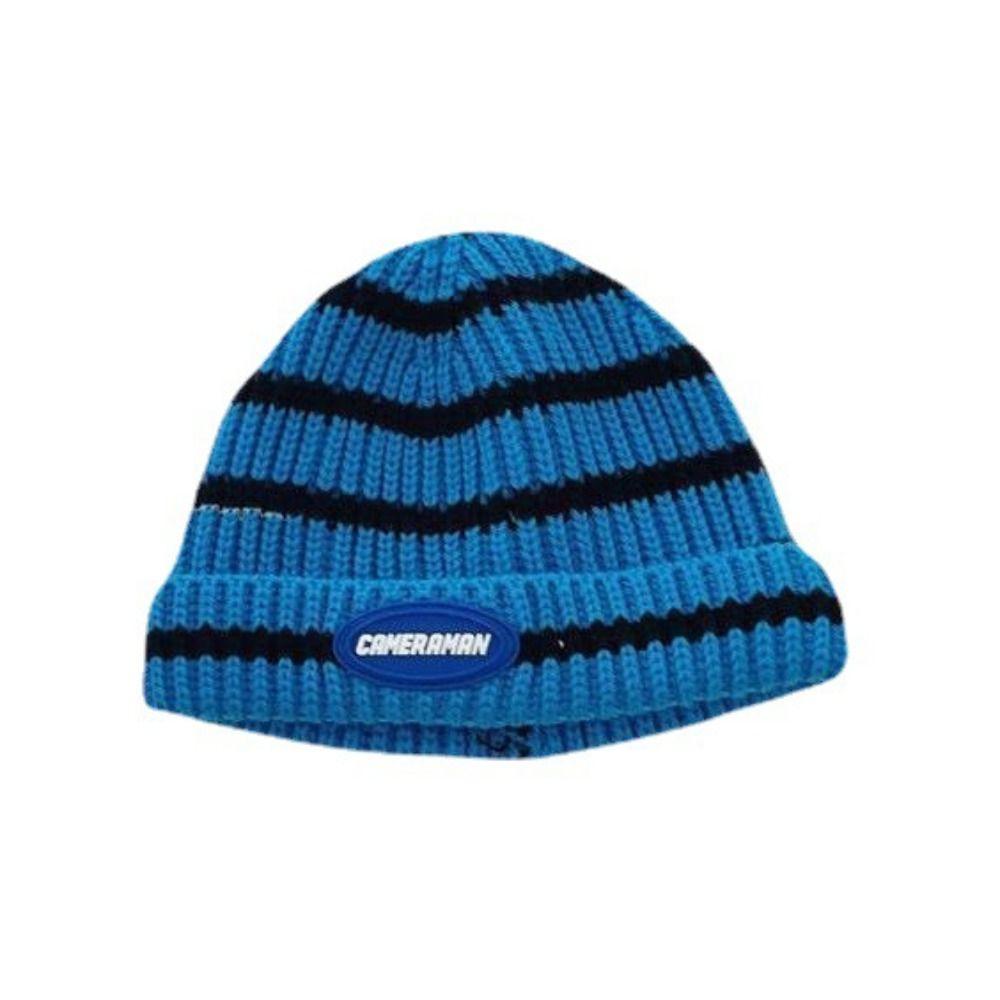 Comfortable Striped Knitted Hat Warm Beanie Hat Fashion Children's Hats  For Boys and Girls