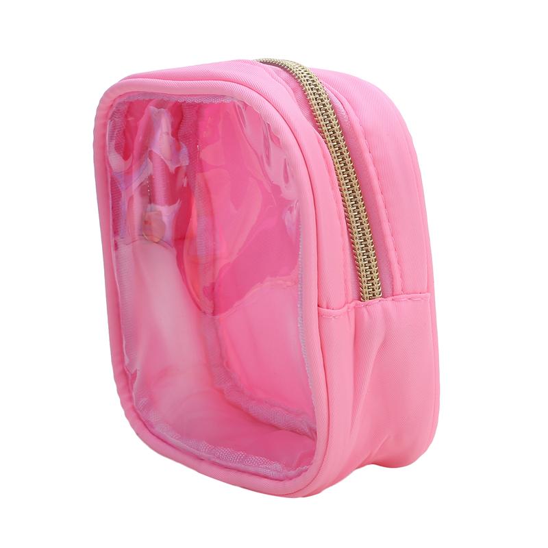 Multifunctional Pvc Cosmetic Bag Waterproof Zipper Small Storage Bags Cosmetic Women'S