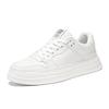Spring Men's Shoes New Breathable Shoes Men's Trend Versatile Platform White Shoes Men's Sports and Leisure Board Shoes Trendy Shoes