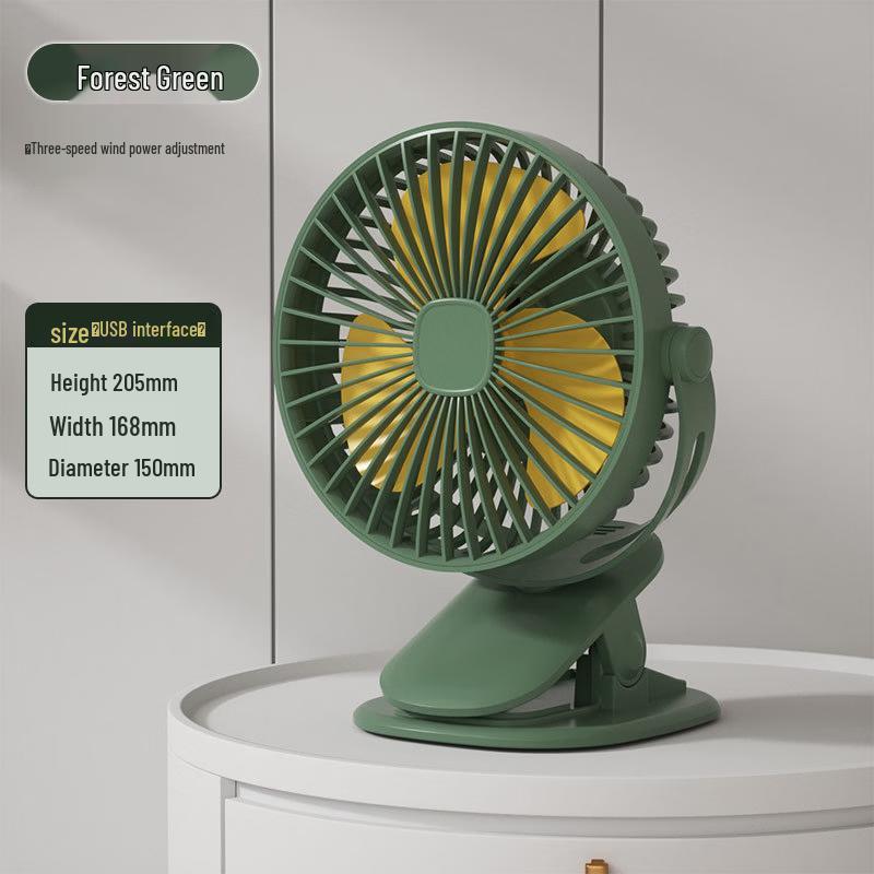 VANSKING Portable USB Clip Fan