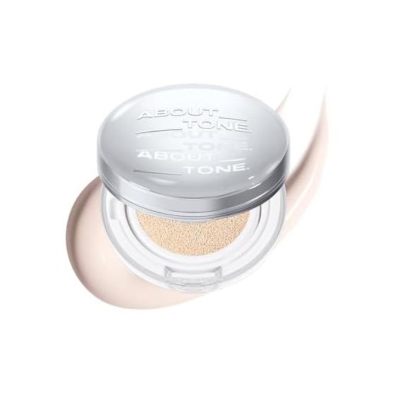[ABOUT TONE] Skin Layer Fit Cushion #19 Fair 13g Foundation Semi-Matte Close Coverage Brevet Yete