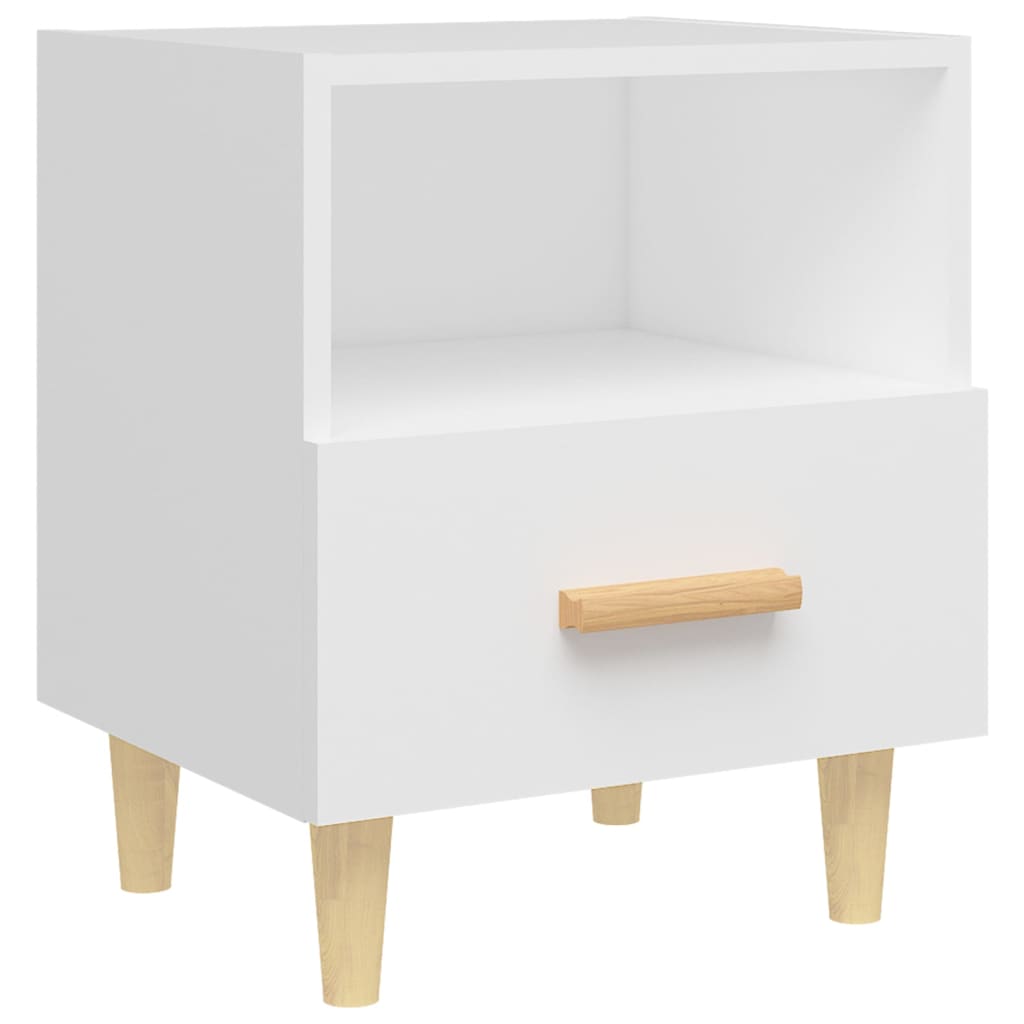 Nightstands 2 pcs. White 40 x 35 x 47 cm