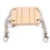Wooden Swing Hammock & Bell Toys for Hamsters and Small Pets