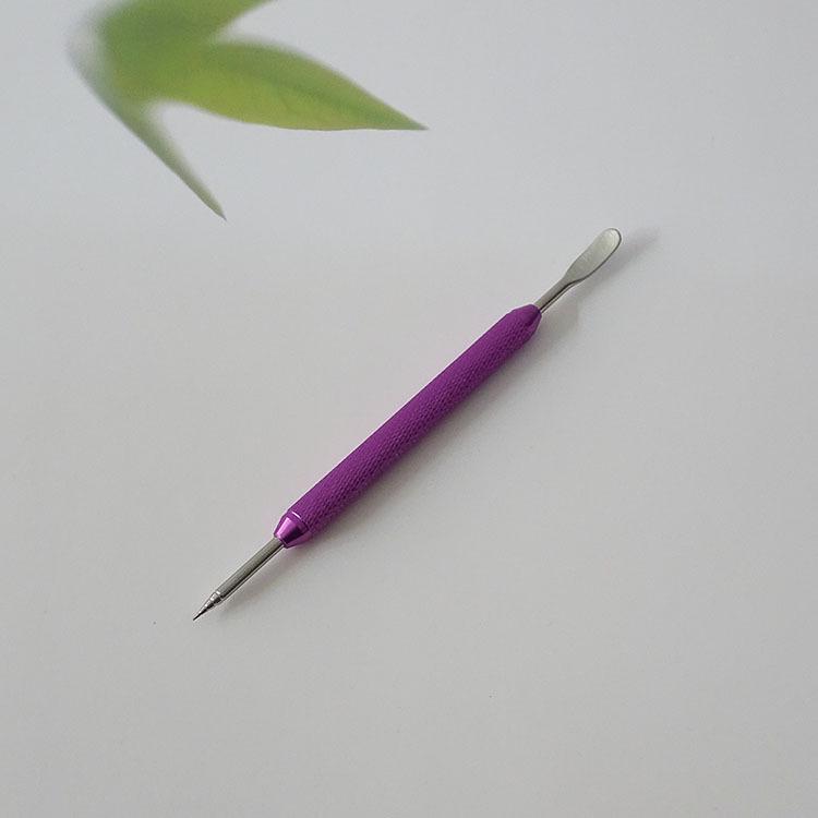 Stainless Steel Latte Art Carving Needle with Ebony Handle
