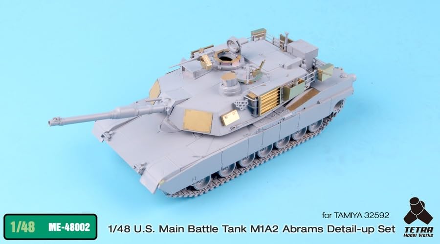 Tetra Model ME Series American M1A2 Abrams Tank T Plastic Model Parts ME4802 1/48 (for Company)
