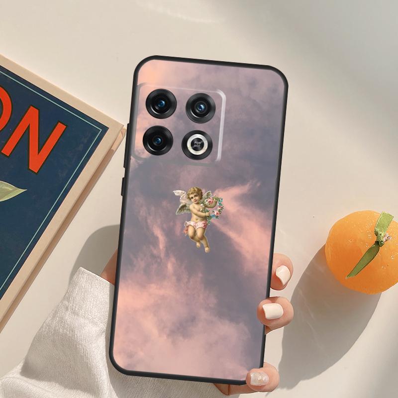 Cute Angels Aesthetic Aesthetics Case For OnePlus Nord 5 CE 2 3 4 Lite N20 N30 OnePlus 15 13 12 11 13T 10T 10R 12R 13R Cover