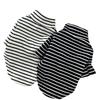 Pet Apparel High Collar Dog Thermal Shirt Warm Soft Striped Sweatshirt Comfortable Two Leg Pet Warm Sweater Cold Weather