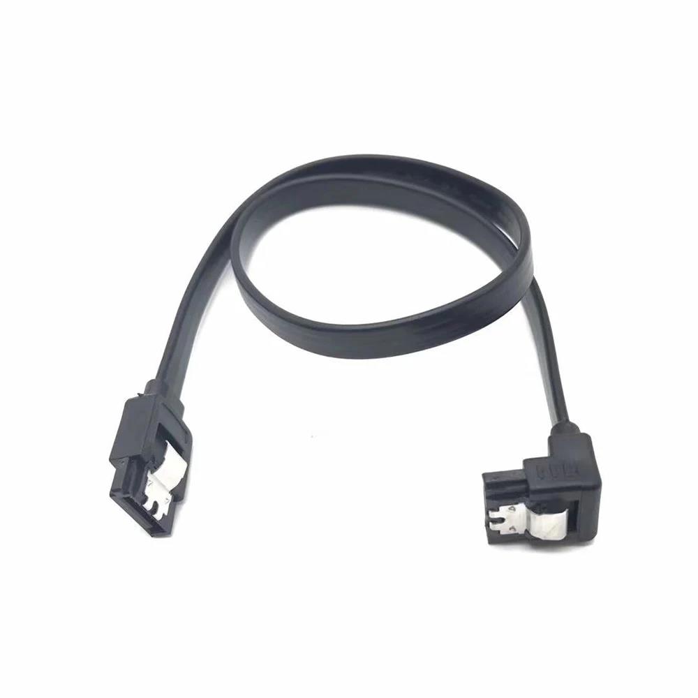 SATA III Cable Straight Bend HDD SSD Cable SATA Cable For Cd Driver Writer HDD Hard Disk Cable Cord Desktop Computer Accessories