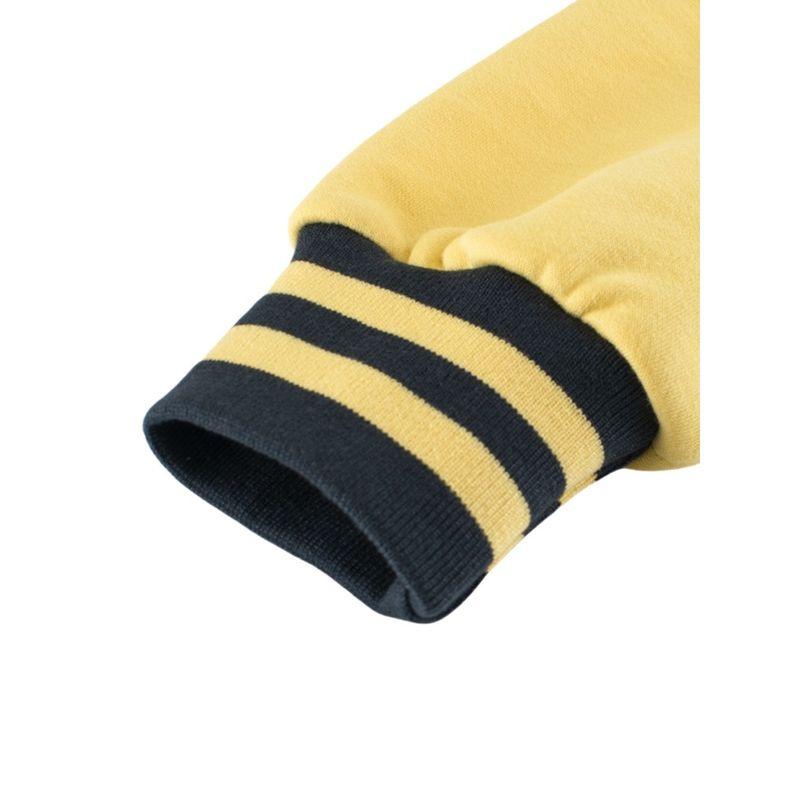 Children's Baseball Jacket for Autumn and Winter, Fleece Sweatshirt for Older Kids, Boys' Fleece-Lined Jacket, Girls' Top, Letter Cardigan