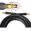 Connector Adpator Black For Karcher Hose Extension Joiner K2 K4 K6 Nylon Pressure Washer Quick Fit 160bar/2320psi