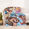 1pc, Chip 'n Dale and Friends Blanket Cute Home Decor for All Seasons Perfect Gift for Animal Lovers Soft Throw Blanket Ideal for