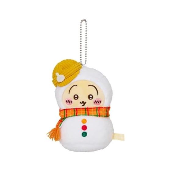 Enimai Kuji Chikawa became a snowman! E Prize Mascot Plush Toy (Rabbit)