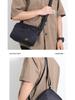 Japanese Minimalist Men's Casual Crossbody Bag - Oxford Cloth Shoulder Bag in Workwear Style