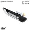 Driver Side Left Front Chrome & Black Exterior Outside Door Handle Fits Ram US