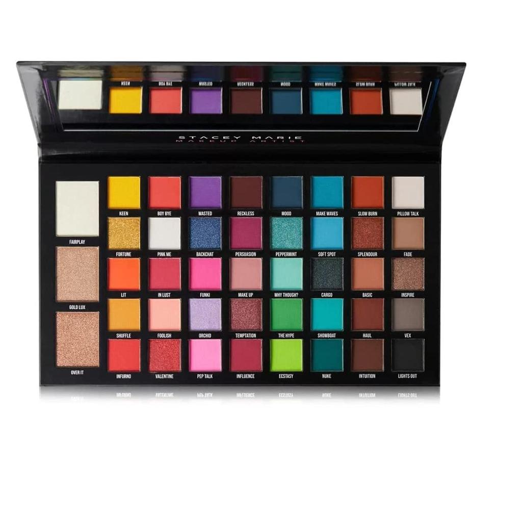 URBANMAC Lidschatten-Palette Stacey Marie Palette 30 Matt-Lidschatten 10 pigmentierte Schimmer | 3 Textmarker