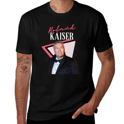 Roland Kaiser  Rip Roland Kaiser  Rest In Peace Roland Kaiser TShirt Basic Simple Casual Short Sleeve Tee