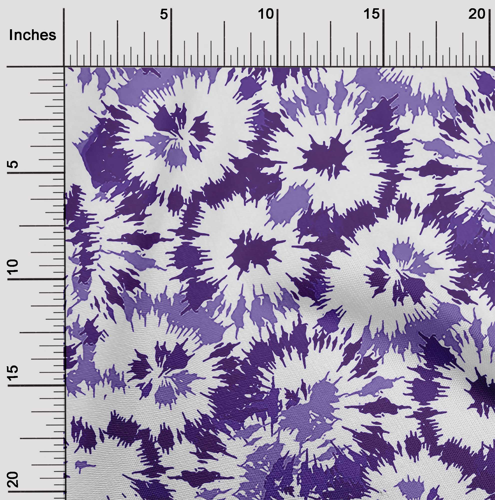 

oneOone Cotton Flex Navy Blue Fabric Florals Dress Material Fabric Print Fabric By The Yard 40 Inch 42 Inch Wide - Viscose Chiffon фіолетовий