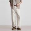 MUS American Old Money Retro Straight Casual Pants Men's Spring New Loose Drape Splicing Retro Long Pants Men