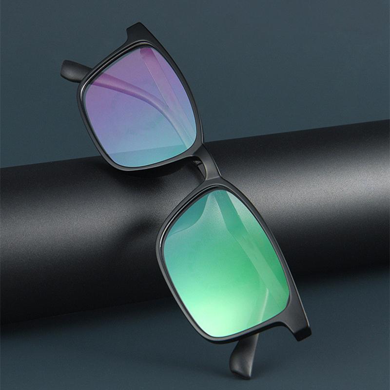 New  Business Eyewear Retro Big Square  Titanium Eyeglasses Myopia Optical Prescription Glasses Frame For Men A1003