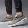 New Men's canvas Shoes Fashion comfortable Sneakers Trendy versatile Male Loafers Lightweight non slip breathable shoes Homme