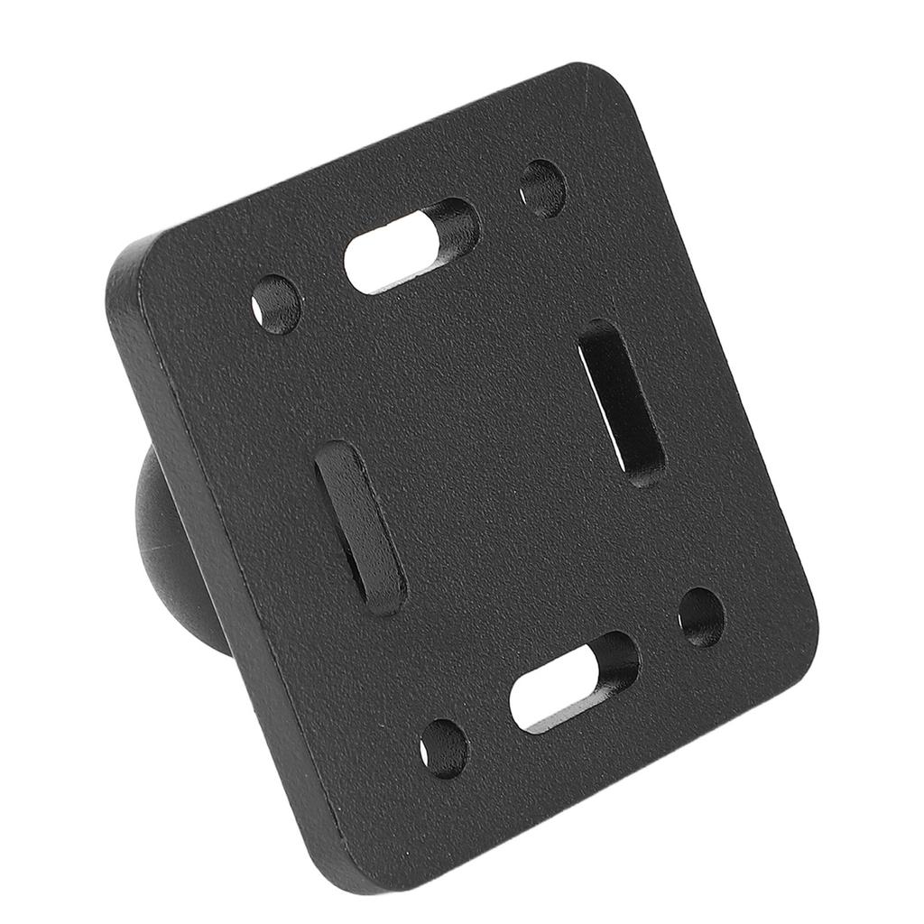 1 Zoll Kugelkopf-Halterungsbasis Universelle Aluminiumlegierung Kugelkopf-Halterungsplatte mit AMPS-Loch für BRCOVAN B Größe 1 Zoll Kugel Dual-Socket-Arm