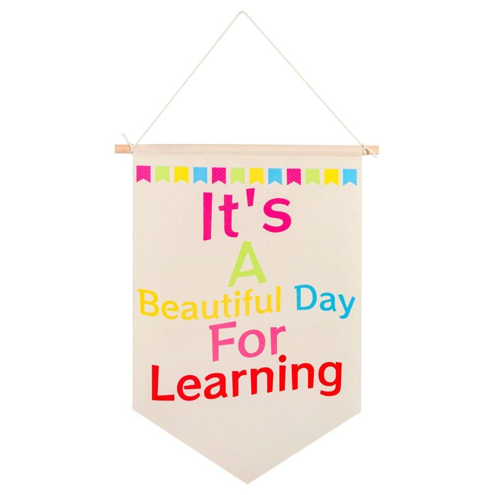 

Boho Style Classroom Decor Inspirational Encouraging Quotes Wall Hanging Sign