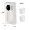 Wall-Mounted Automatic Smart Mouthwash Dispenser with Cup – Rechargeable Household Oral Cleaner