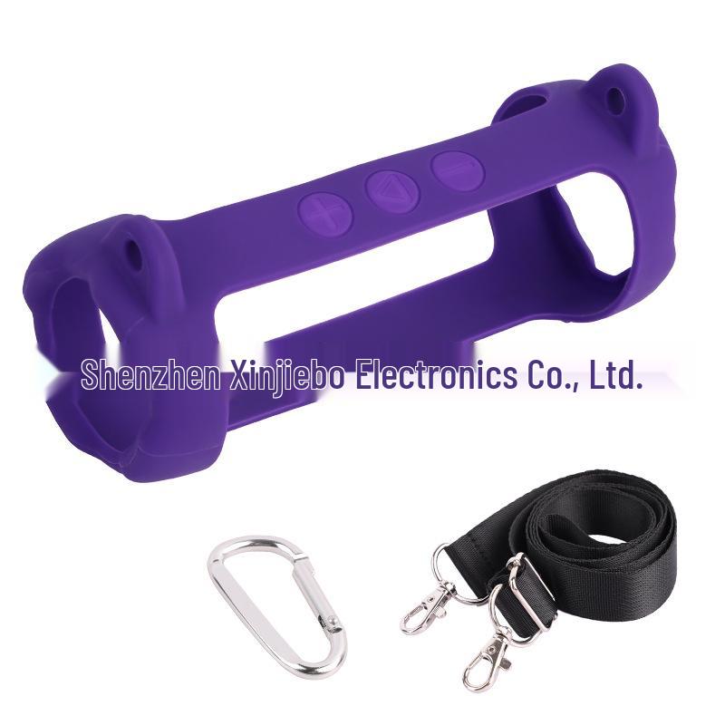 JBL Flip7 Bluetooth Speaker Silicone Protective Case - Portable Anti-drop Kaleidoscope 7 Soft Shell.