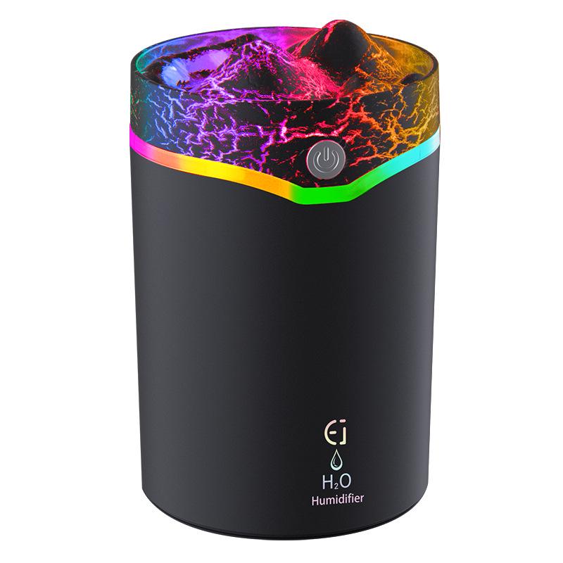 USB Portable Aroma Diffuser & Humidifier - Large Mist Desktop & Car Air Purifier чёрный